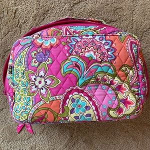 Vera Bradley paisley makeup bag USED ONCE